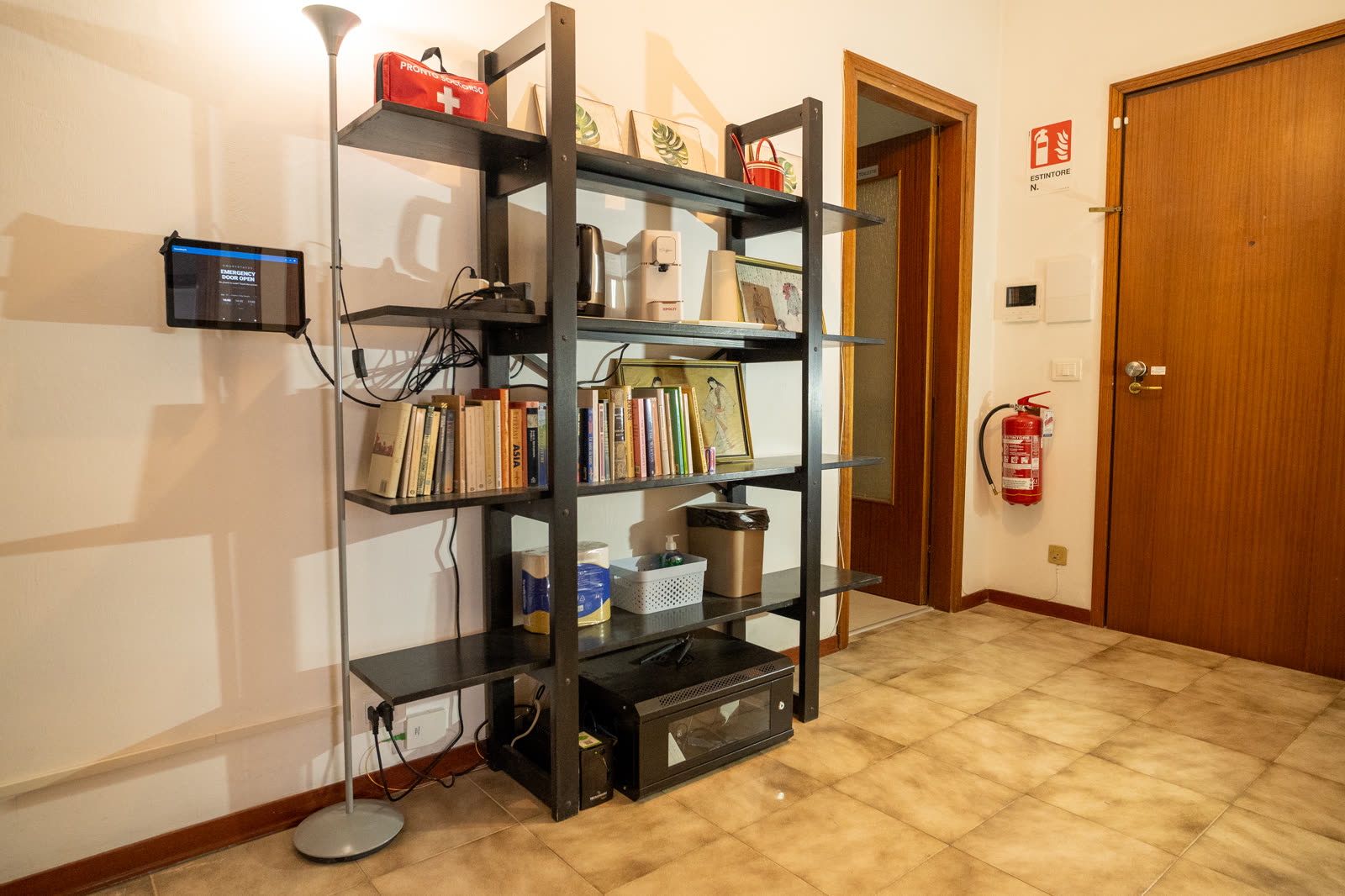 Home Area comune con angolo lettura e giochi